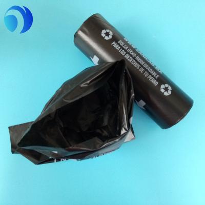 China Viable Biodegradable Plastic Dog Poop Waste Bags On Roll for sale