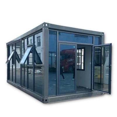 China Modern 20 FT Detachable Container House  Portable Office Modular Container Homes  Tiny Prefab House for sale