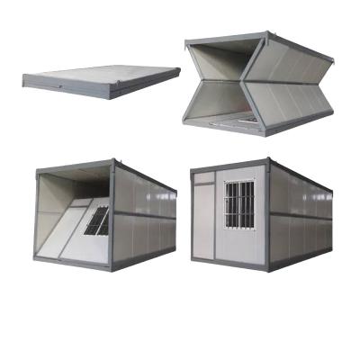 China Modern Mobile Foldable Portable Container Homes Casa Camping Modular Tiny Prefab Folding Container House for sale