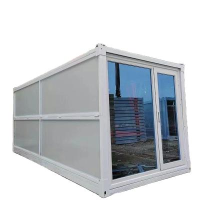 China Modern New Design Folding Mobile Office foldable Portable Container Homes Modular Tiny Prefab Container House for sale