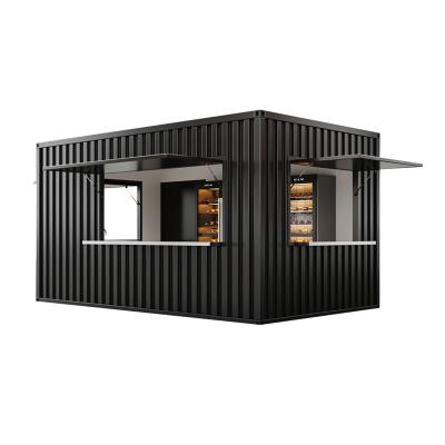 China Modern Outdoor Portable Mobile Modular Tiny  House Shop Coffee Prefab Container House for sale