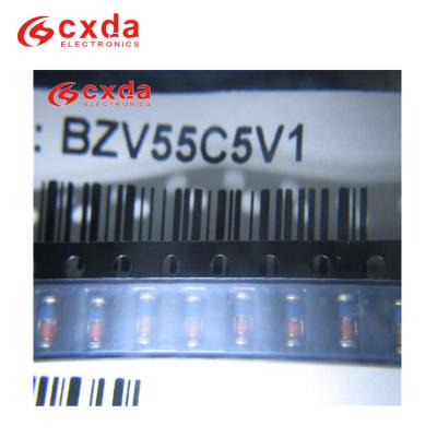 China New and Original) Pauline-cxda Zener Diodes Zener Voltage Regulator Diode IC BZV55C5V1 ( for sale