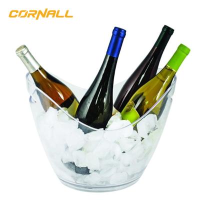 China New Design Viable Wholesale Multiple Colors Cooler Customized Beer Plastic Acrylic Ice Bucket for sale