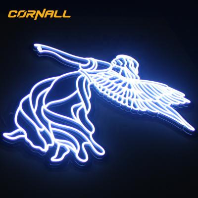 China Shops Drop Ship No MOQ Most Popular Customized Acrylic Neon Led Advertising Sign For Christmas Decoration for sale