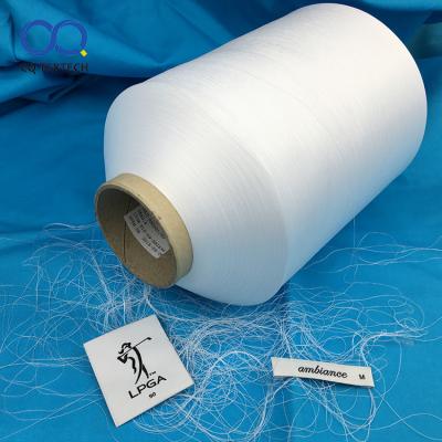 China QC 120TPM DTY Mat Twisted Weft Yarn 100% Viable Polyester for Weaving for sale