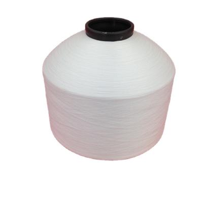 China High Quality Anti-bacteria QC Semi Dull Recycled 600TPM Polyester Dyed Yarn For Hand Knitting for sale