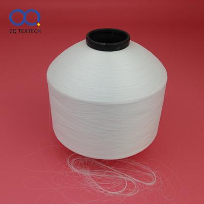 China High Twist Confidence Stretch 150 Denier 100% Polyester Yarn For Woven Labels for sale