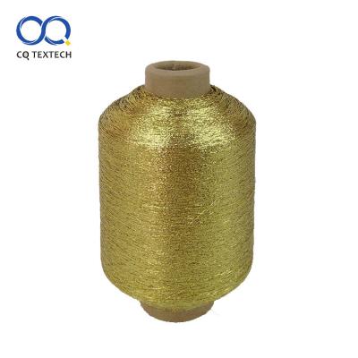 China QC MOQ=1KG High Tenacity Yarn Embroidery Metallic Thread Various Colors Polyester for sale