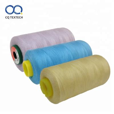 China High Tenacity High Tenacity Recycled 100 Spun Dyed Polyester Sewing Thread for sale