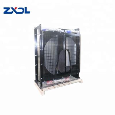 China Industrial water cooling tower 480KW water cooling tower C18 genset industrial radiator for sale