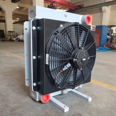 China Power Motor Generator /Industry Motor Customized Industrial Aluminum Tube Fin Radiator With Fan Motor for sale