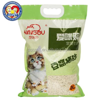 China Aimigou Sustainable Wholesale Eco Friendly Cat Litter Tofu Cat Litter Manufacturer for sale