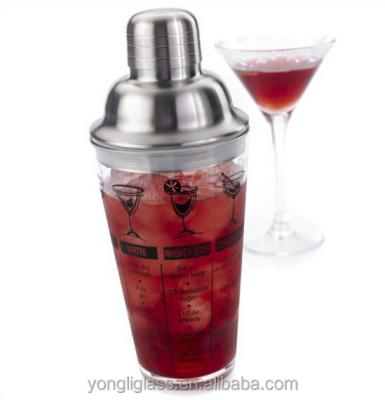 China Size Eco-friendly Hot Selling Quality Drinking Personalized Cocktail Shakers Set for sale