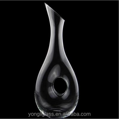 China 2021 Glass Decanter Shaker Latest Products Grade Glass Decanters Points Wine , Liquor Wine Points&Glass Straight Glass Decanter Kettle Type Shaker for sale