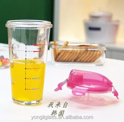 China 2021 Latest Sustainable Products High Temperature Lock And Lock Glass Measuring Cups , Shaker Bottle Glasslock Glassware for sale