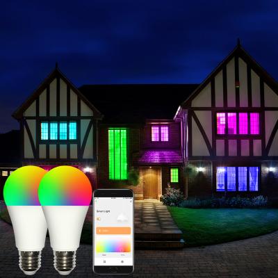 China Bedroom Residential Explosive Remote Control Smart Bedside Light Bulb WIFI LED Photo Colorful Bulb Light for sale