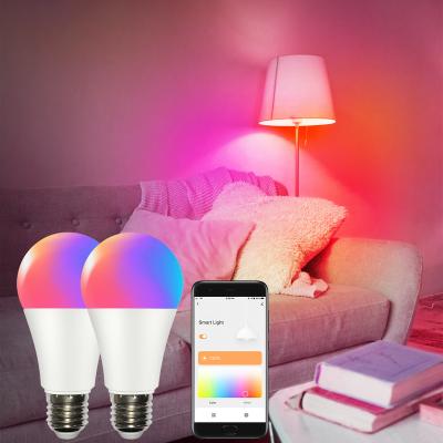 China WIFI Remote Control Residential LED Colorful Explosive Bedroom Light Bulb Bedside Smart Bulb Light for sale