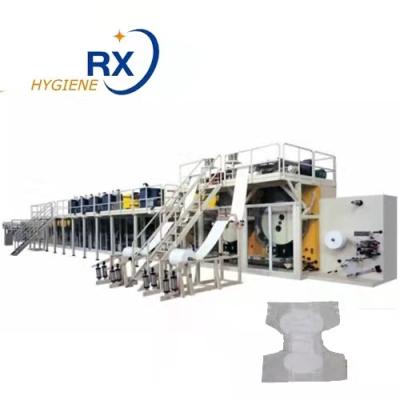 China Factory cheap full servo high speed automatic diaper material production line adult diaper making machine price for sale