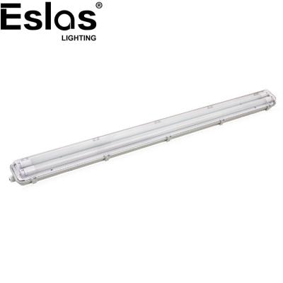 China Indoor Modern Aluminum Warehouse Tube Ip65 Waterproof Lamp 4ft Led Ceiling Tri-proof Batten Light Fixture for sale