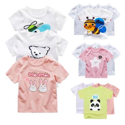 China Wholesale OEM Baby Boy Clothes Newborn Organic Cotton QUICK DRY T-shirt Infant Girls T-shirt for sale