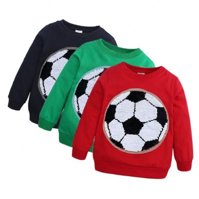 China Factory Price QUICK DRY Cartoon China Cotton Football Organic Print T Shirt For Young Boy Baby Clothes for sale