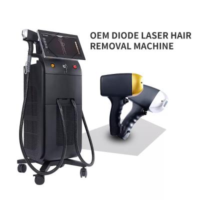 Chine équipement de beauté d'épilation de laser de la diode 1200W, machine de laser de glace de la diode 808nm à vendre