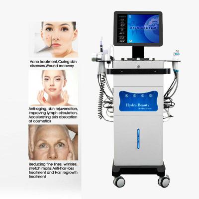 Cina Professione Hydro Dermabrasion Multifunzionale Anti-Aging Diamante Peeling Iniezione Faciale Ossigeno Equimento di Bellezza in vendita