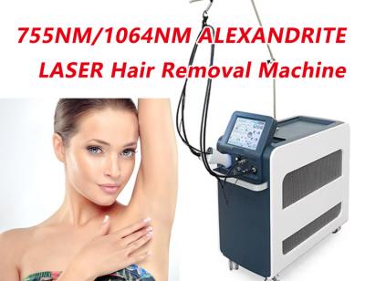 China Vasculaire verwijdering Pigment verwijdering Alexandriet Laser Haarafhaalmachine Alexandriet Laser 755nm Machine Te koop