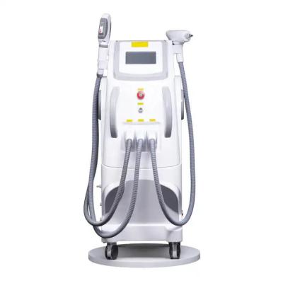 China 10Hz laser schoonheidsapparatuur 3 in 1 OPT Permanente ontharing Huidverjonging met RF Q-Switched Nd Yag Laser Te koop