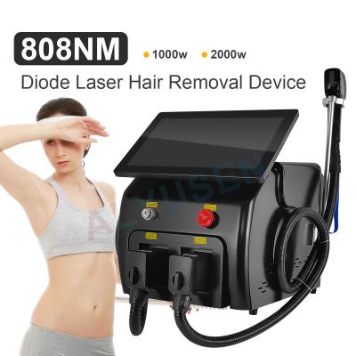 China Neues Design 2 in 1 Picosecond Laser 808 755 1064nm Dioden Laser Haarentfernungsanlage für Salon zu verkaufen