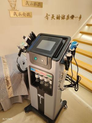 Chine 8 en 1 Salons de beauté Équipement commercial Résistance verticale du visage Microdermabrasion Diamant Aqua Peeling Machine de peeling du visage à vendre