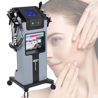 China Oxygen Jet Salon Qualidade 8 em 1 Hydra Beauty Facial Machine Com Limpeza Profunda Oxygen Jet Salon à venda