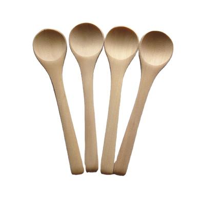 China Seasoning Color Bamboo Spoon Seasoning Spoon Festival Spoon Small Spoons Supermarket Sustainable Natural Wooden Wooden Activities Small Gifts for sale