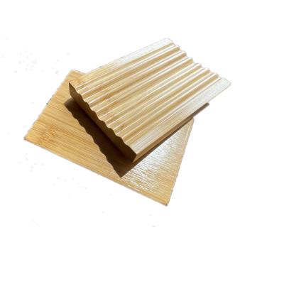 China Wholesale Durable Bamboo Environmental Degradable Soap Clog Holder Bathroom Soap Box Factory Custom LOGO for sale