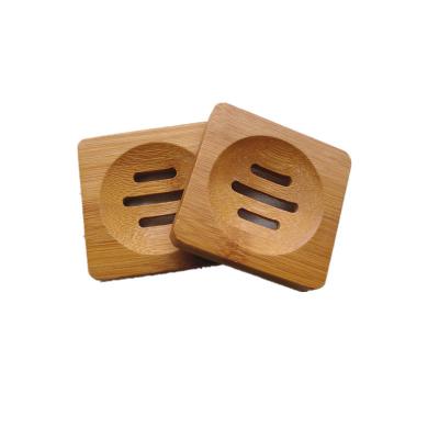 China Wholesale Durable All Kinds of Bamboo and Wooden Soap Box Bathroom Water Design Soap Receptacle Hotel Supplies Soap Holder for sale