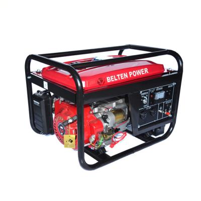 China General Power 1800w 6.5HP Egypt Diesel Type Gasoline Generator Price for sale