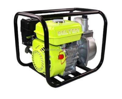 China BELTEN MARITIME POWER WP20 6.5hp 196cc Gasoline Engine Aluminum Connect 2inch Gasoline Water Pump CE OEM Color for sale