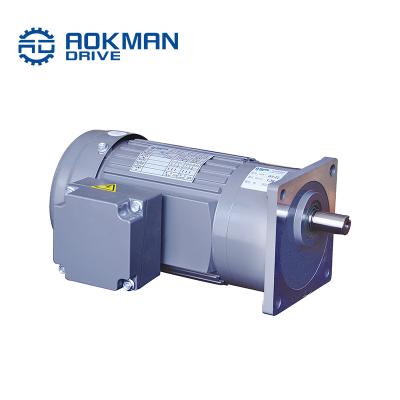 China GH Series Gear Motor Gear Stores Helical Integrated Gear Reducer Foot Frame Building Material Helical Gear Units for sale