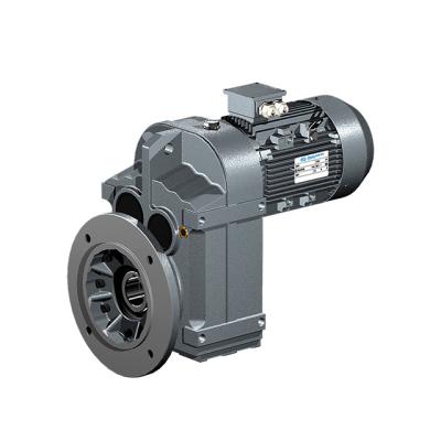 China Mining Factory Parallel Shank Gear Motors 2.2kW~200kW F Series Transmission Gearbox for sale