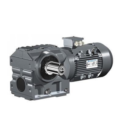 China Factory S Series 90 Degree Worm Gear Motor Stable Flange Gearbox for sale