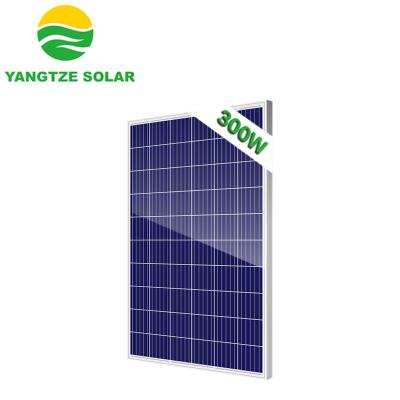 China Solar System Yangtze Kiang Poly 300w Pv Crystalline Solar Panel From Manufacturer for sale