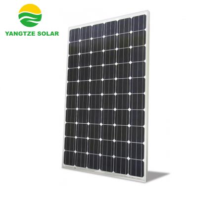 China Hot sale 230w solar panel 240w 250w mono monocrystalline mono crystalline solar panel price of Yangtze solar system for sale