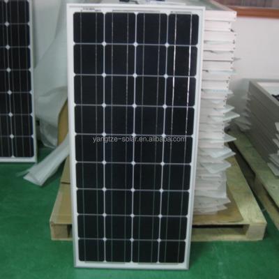 China Hot Sale Solar System Best Price 125w Mono Solar Panel Yangtze Yangtze for sale