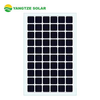 China Yangtze Solar System 340w 345w 350w 355w 360w Transparent Glass Solar Panel for sale