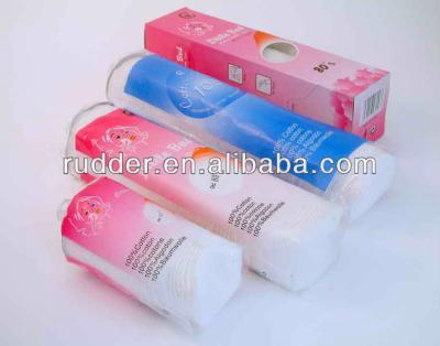 China Cotton pad and square cotton pads and cotton cosmetic pads CL134 for sale