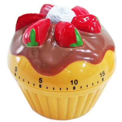 China 2019 Viable New Item Novelty Ice Cream Kitchen Timer Egg Shaped Set Time Reminder for sale