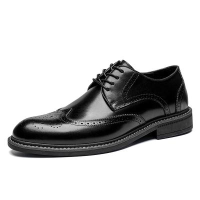 China Bullock Anti-slippery Luxury Shoes Men Breathable Leather Shoes Dress Oxford Shoes for sale