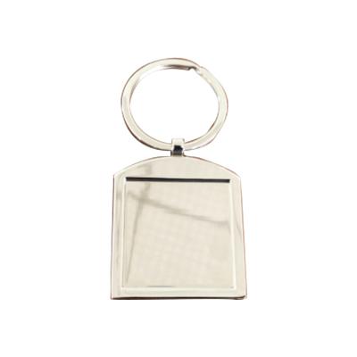 China Wholesale custom metal enamel logo 3D fashion sublimation blank metal key chain factory customized key chain for sale