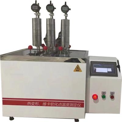 Chine Machine d'essai automatique de déformation thermique de point de ramollissement de Vicat d'appareillage de Vicats d'aiguille à vendre