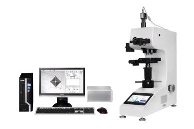 Китай Измеритель твердости цифров Vickers экрана касания Semi автоматический с моторизованной таблицей x y продается